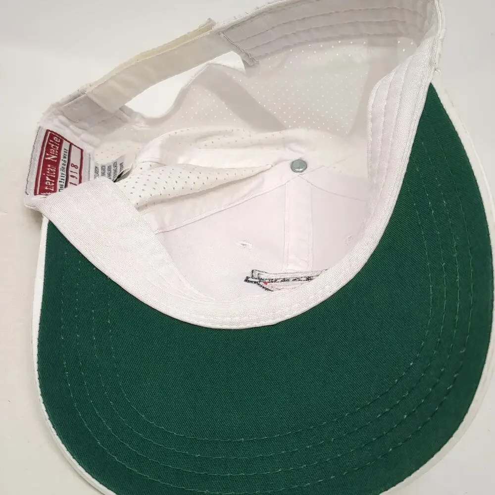American Needle Baseball Cap White One Size USTA 2013 Nationals Perforated Hat